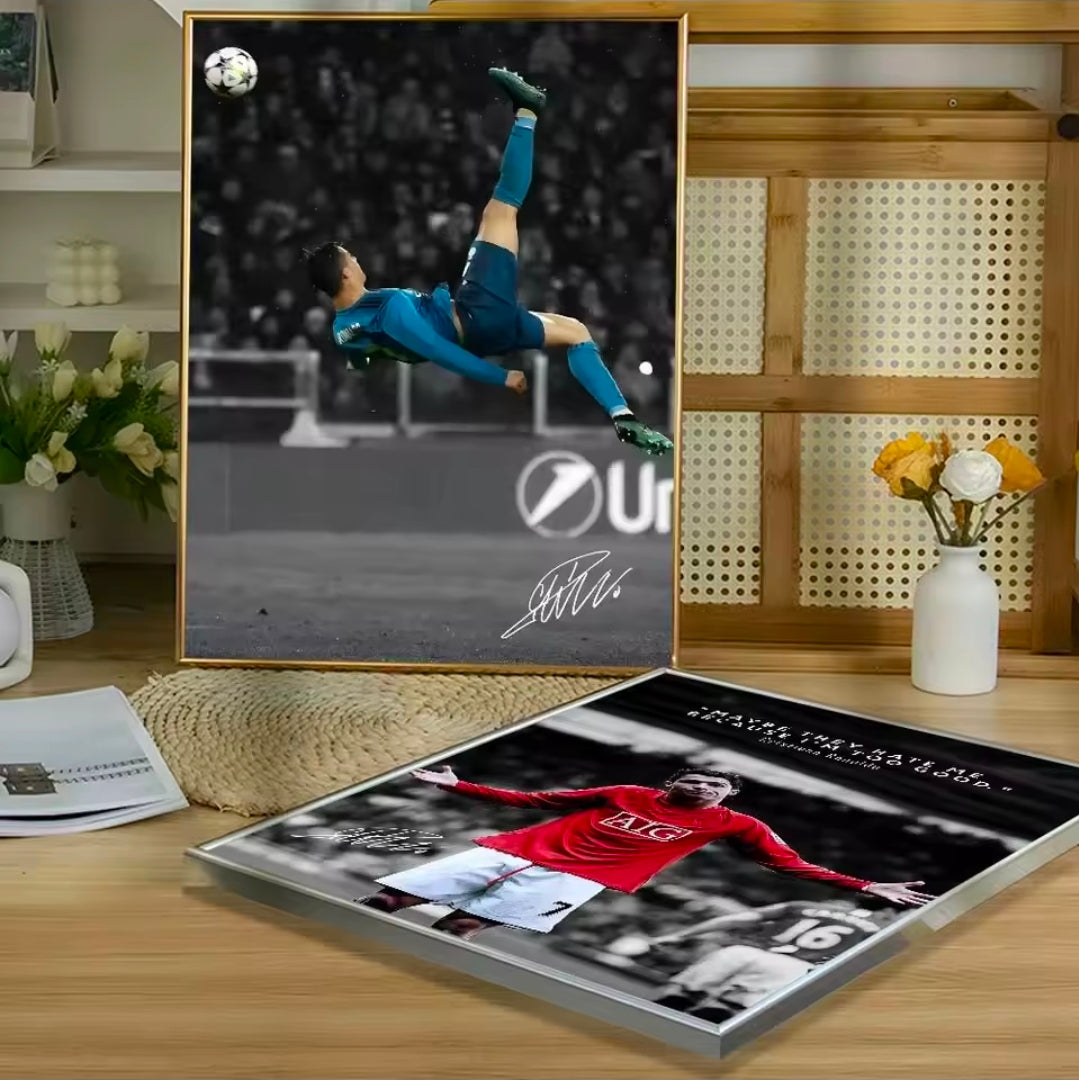 Premium Football Legend Poster Collection | 50x70 cm