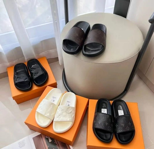 Premium Sandals with Engraved Texture - Summer Style