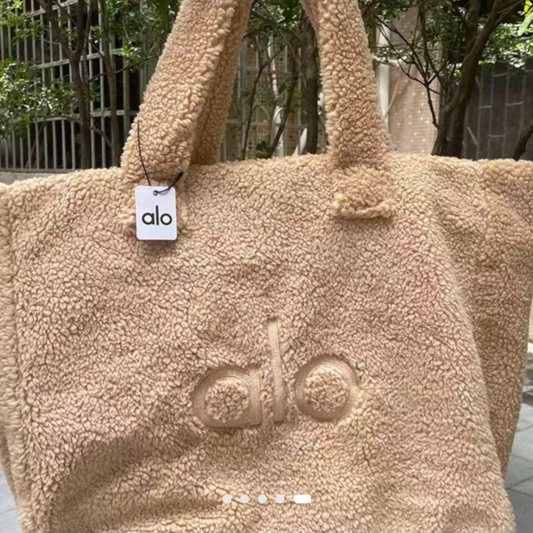 Cozy Sherpa "Everything" Tote
