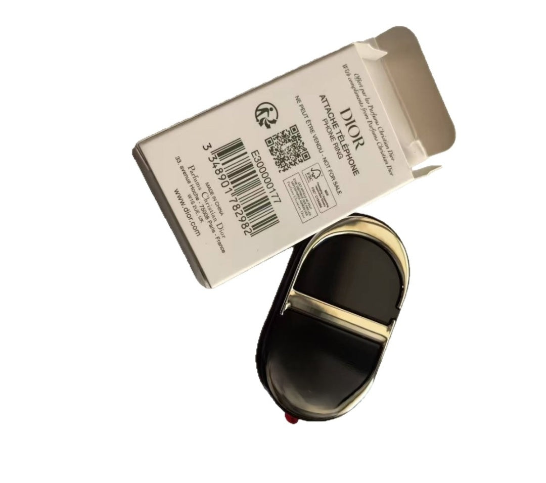 Luxury 2-in-1 Magnetic Phone Ring & Folding Vanity Mirror