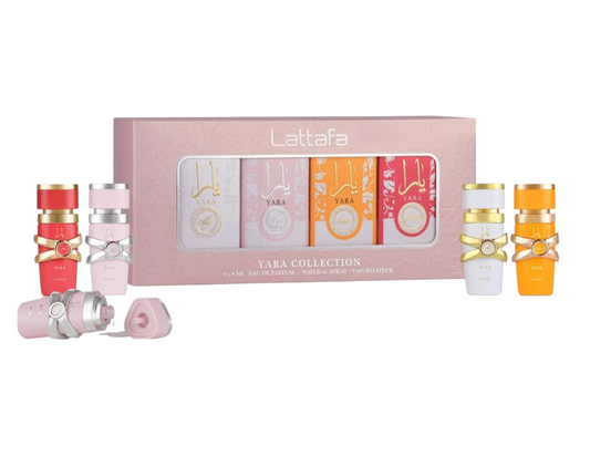 Yara Luxe Discovery Set – 4-Piece Fragrance Travel Collection