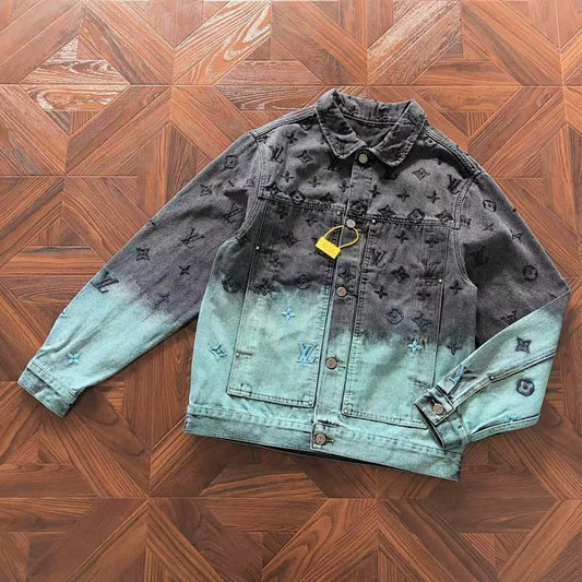 Gradient Monogram Denim Jacket