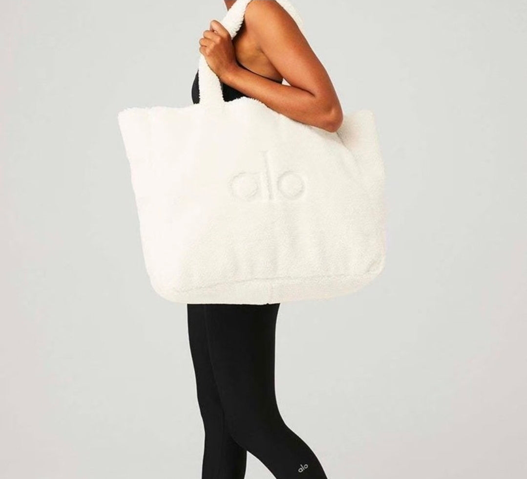 Cozy Sherpa "Everything" Tote