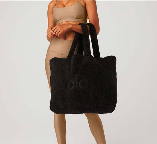 Cozy Sherpa "Everything" Tote