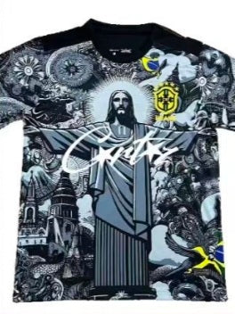 Rio Heritage Graphic Tee - Christ the Redeemer Urban Print